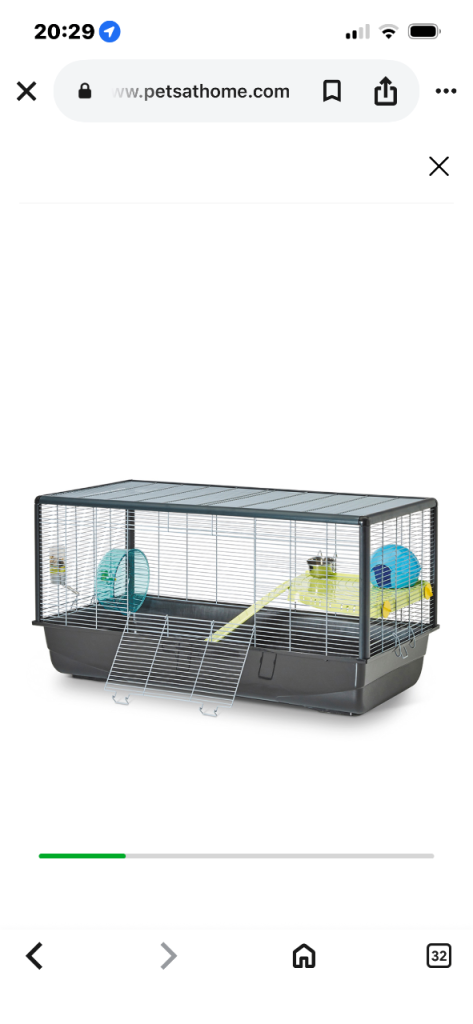 image for XL Hamster cage and accessories 
