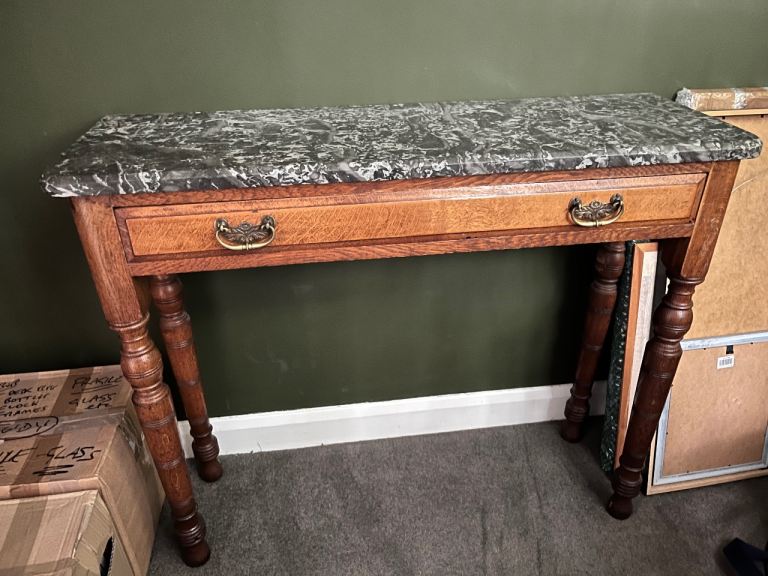 Antique wash stand table