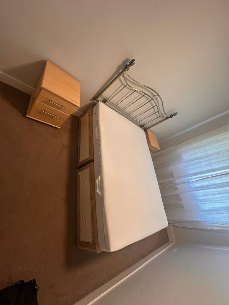Double bed with  spacious drawers under the bed