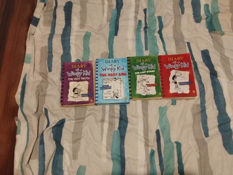 image for Diary of a wimpy kid books