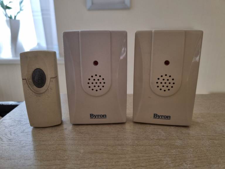 Byron Wireless Portable Doorbell Set