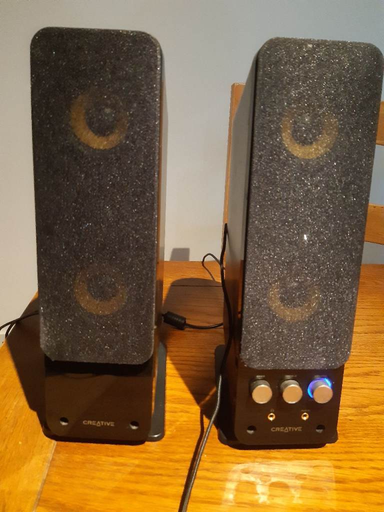 4  Creative Gigaworks T40 Series II 2 - desktop laptop computer speakers