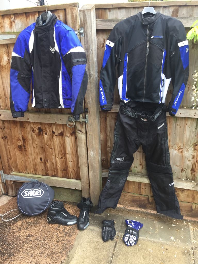 Motor cycle clothing 