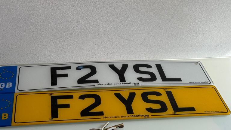 Private Number Plate F2YSL -FAYSAL FAISAL  Faisel Fayçal