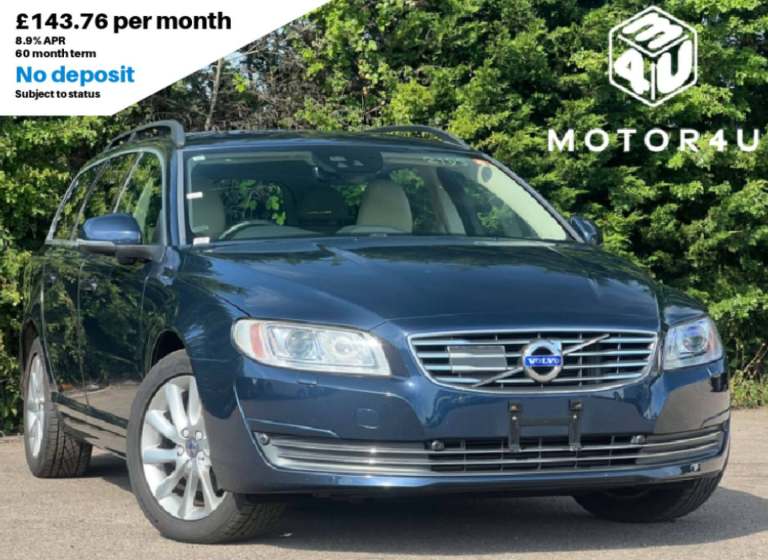 2015 Volvo V70 T4 SE Estate Petrol Automatic