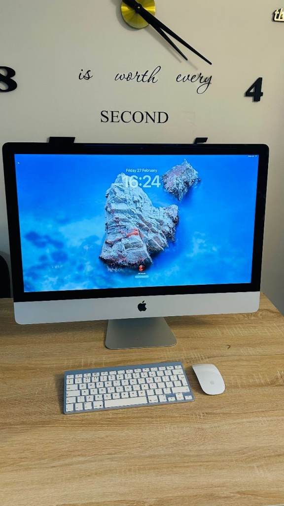 High Specs iMac 27 inch Core i7 3,4 Ghz / 16 GB Ram + 256 SSD - OS Sequoia 