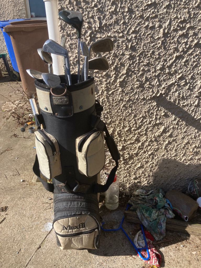 Maxfli Golf Club Set with Bag – Good Condition