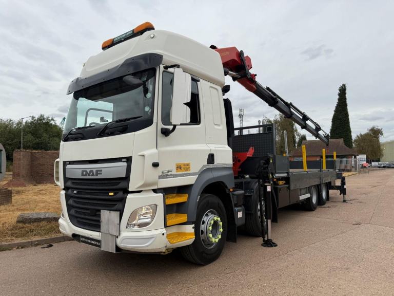 DAF CF 410 2017 (67) EURO 6, HIGH ROOF SLEEPER CAB, 25' 1" DROPSIDE BODY