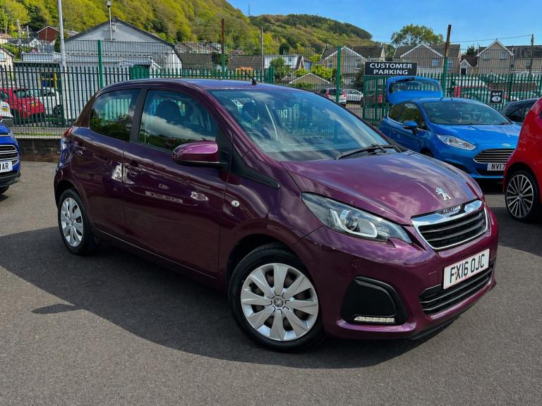 2016 Peugeot 108 1.0 Active 5dr HATCHBACK Petrol Manual
