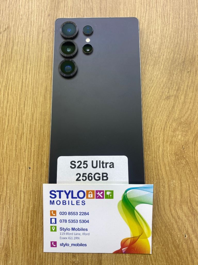 Samsung Galaxy S25 Ultra 256GB Black – Exellent Condition