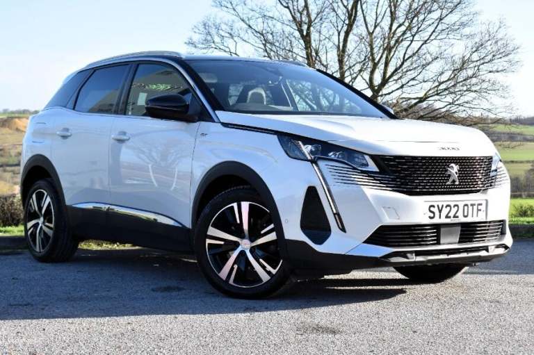 2022 Peugeot 3008 1.2 Puretech Gt Suv 5dr Petrol Manual Euro 6 (s/s) (130 Ps) HATCHBACK Petrol Ma...