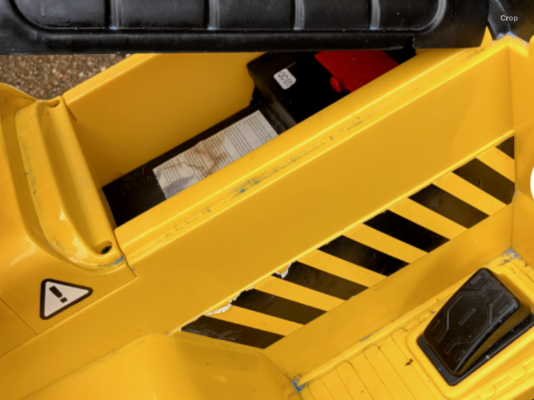 Battery ride on car/tipper truck