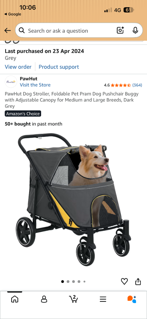 Dog pram