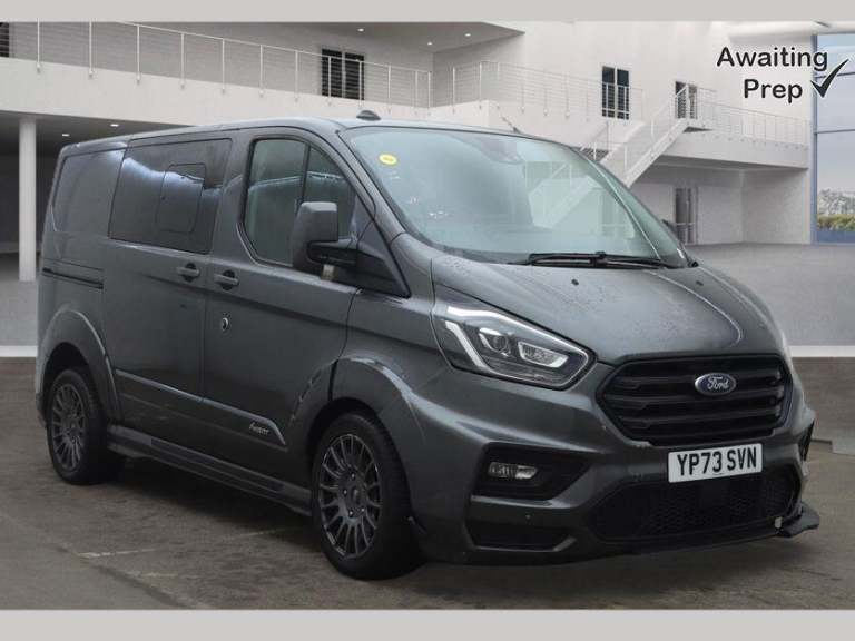 2023 Ford Transit Custom 2.0 320 EcoBlue Limited Crew Van Auto L1 H1 Euro 6 5dr PANEL VAN Diesel ...