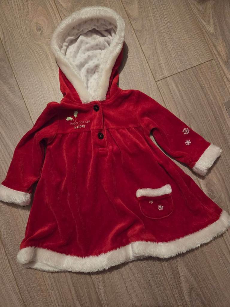 Christmas outfit/dress 9-12 