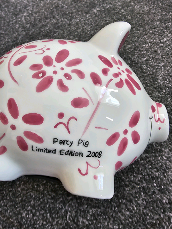 Percy pig money box