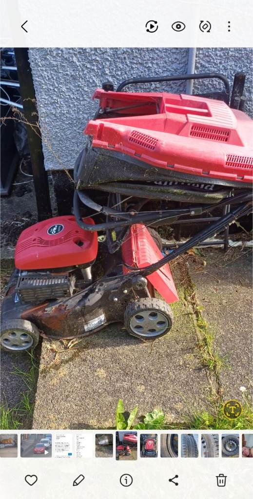 Mountfield 150 cc petrol mower 