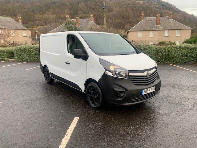 Vauxhall Vivaro 2700 CDTi S/S Panel Van 2018 FSH MOT 13/01/2027 Clean Van No Vat