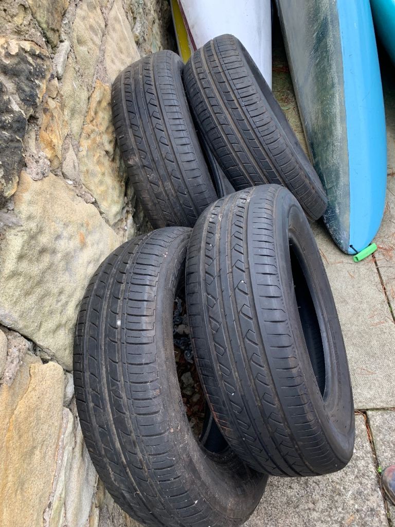 Four 205/70/15 Tyres