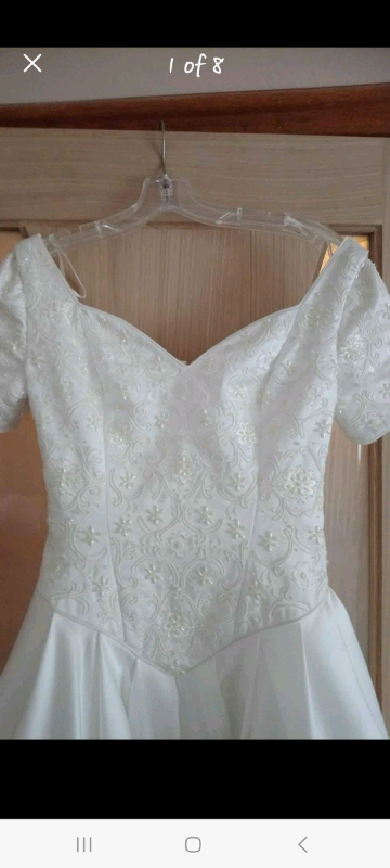 Wedding dress size 8-10 REDUCED 