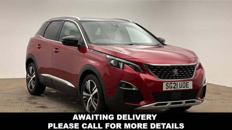 2021 Peugeot 3008 1.5 BlueHDi GT Line 5dr EAT8 HATCHBACK DIESEL Automatic