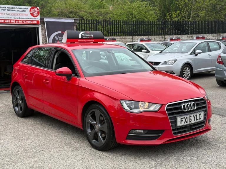 2016 Audi A3 2.0 TDI SE Technik Sportback Euro 6 (s/s) 5dr HATCHBACK Diesel Manual