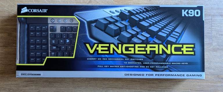 Corsair VENGEANCE K90 Performance MMO Mechanical Gaming Keyboard