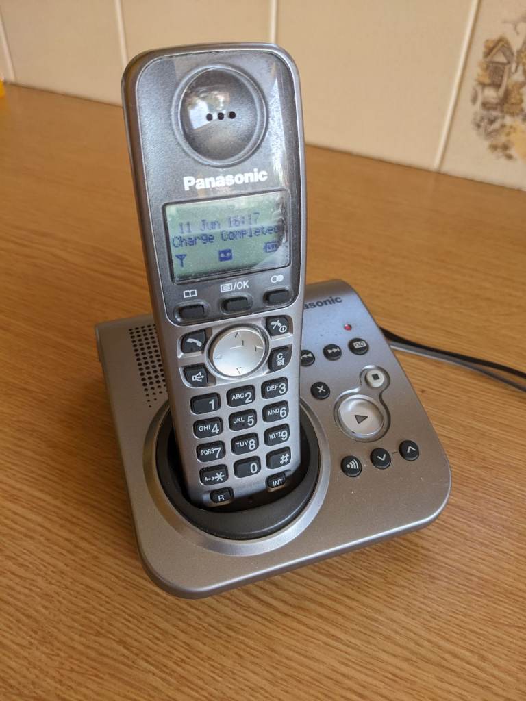 Panasonic Cordless Home Phone with Answerphone - in good working order