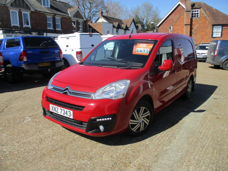 2018 Citroen Berlingo 1.6 BlueHDi 750Kg X 100ps Crew Van 5 seat Crew Van Diesel Manual