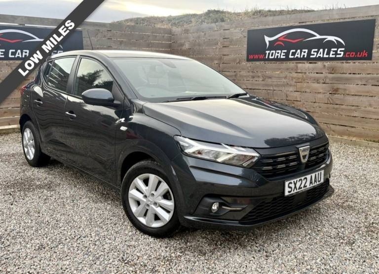 2022 22 DACIA SANDERO 1.0 SCE COMFORT HATCHBACK 5DR PETROL MANUAL EURO 6 (S/S) (