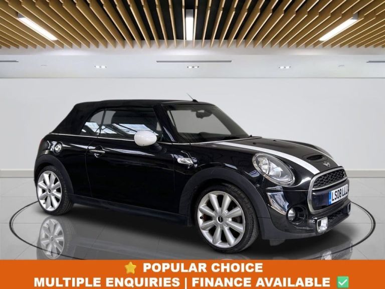 2016 MINI Convertible 2.0 Cooper S 2dr Auto CONVERTIBLE PETROL Automatic