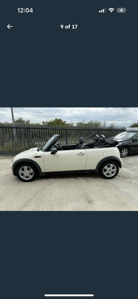 Mini, CONVERTIBLE, Convertible, 2008, Manual, 1598 (cc), 2 doors