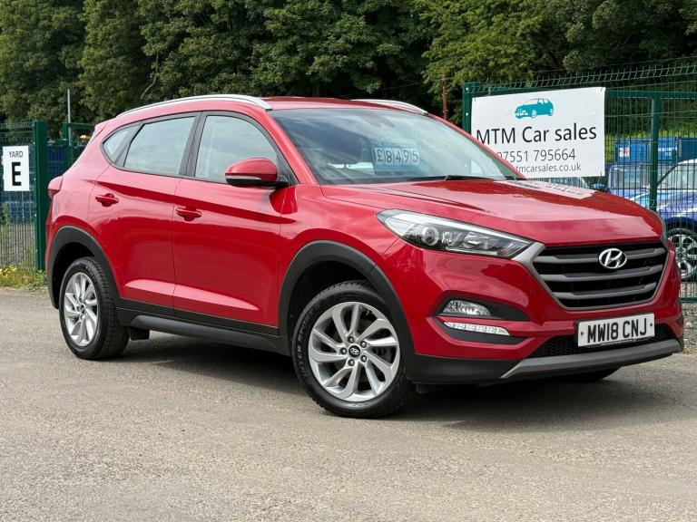 2018 Hyundai TUCSON 1.6 GDi Blue Drive SE Nav SUV 5dr Petrol Manual Euro 6 (s/s) (132 ps) SUV Pet...