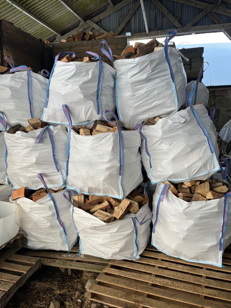 Bags of Firewood