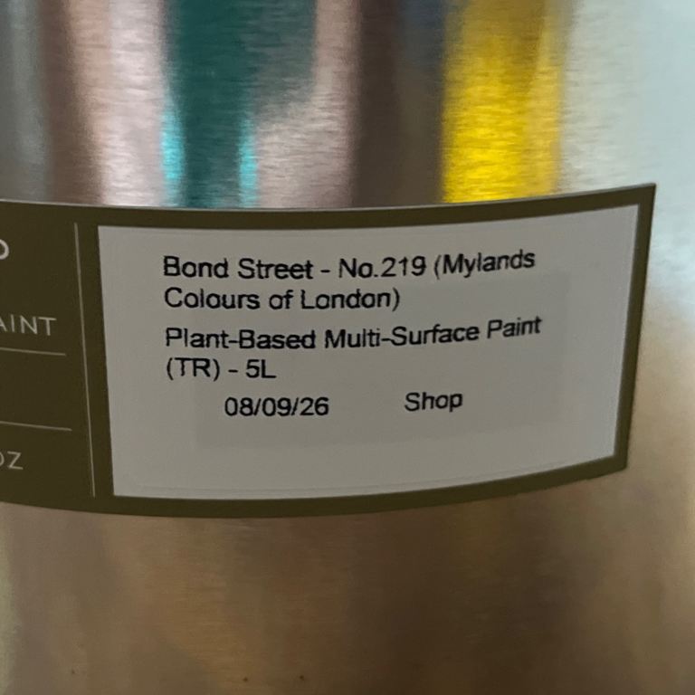 Mylands 5L Multi-surface Matt 219 Bond Street (Dark Blue)