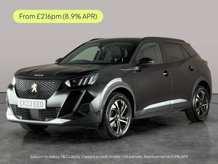 2023 Peugeot E-2008 50kWh GT SUV 5dr Electric Auto (7kW Charger) (136 ps) - LED - REVERSE CAM - S...