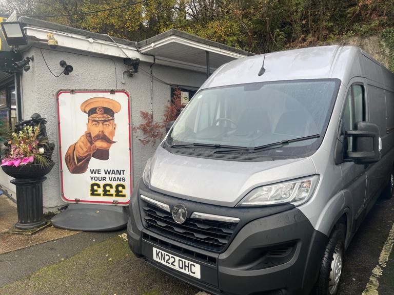 2022 Vauxhall Movano 2.2 Turbo D 140ps H2  Edition FACELIFT LWB PANEL VAN Diesel Manual