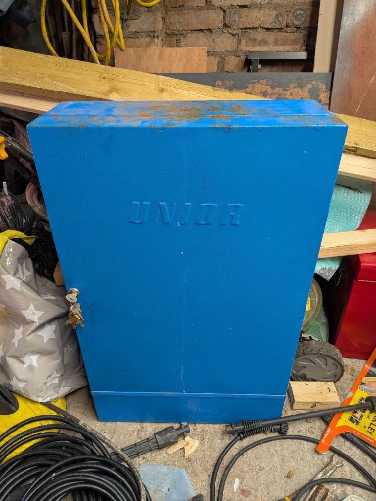 UNIOR Blue Metal Tool Cabinet / Storage Unit
