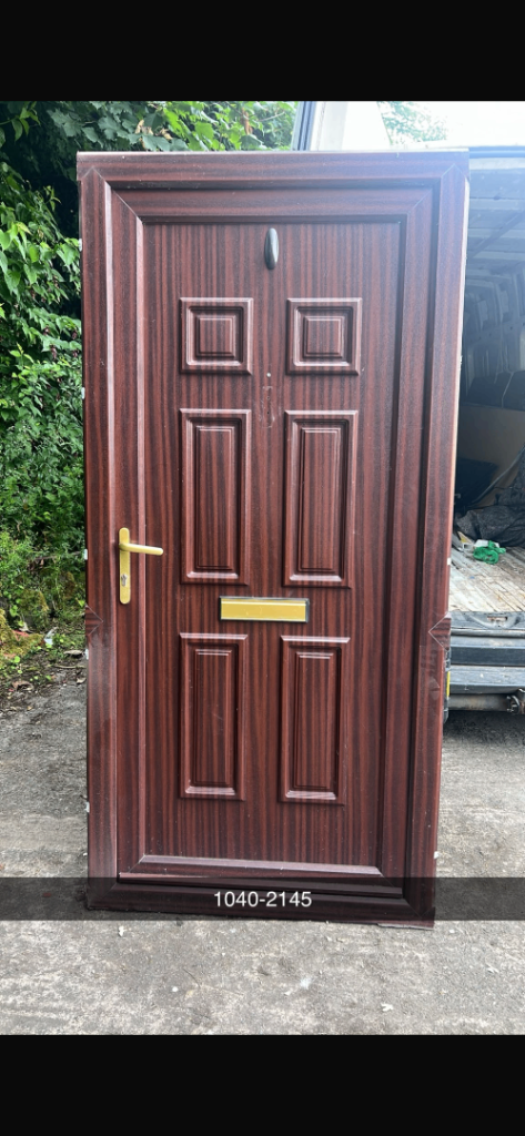 Brown PVC door