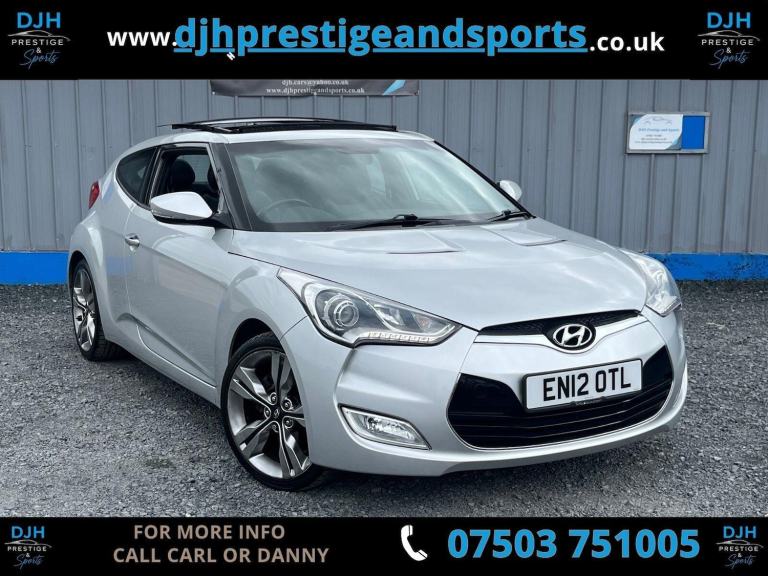 2012 Hyundai Veloster 1.6 GDi Sport Euro 5 4dr COUPE Petrol Manual