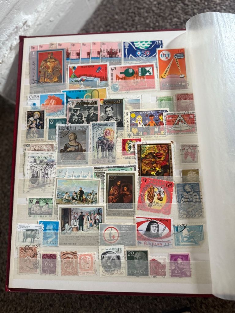 Once in a lifetime stamp collection 