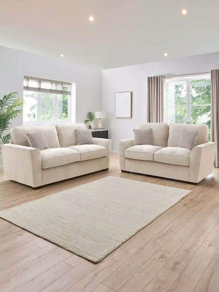 📞 LUXURY BRAND NEW DYLAN CORNER SOFA & 3+2 SEATER CHEAPEST PRICE 📦 COD AVAILABLE