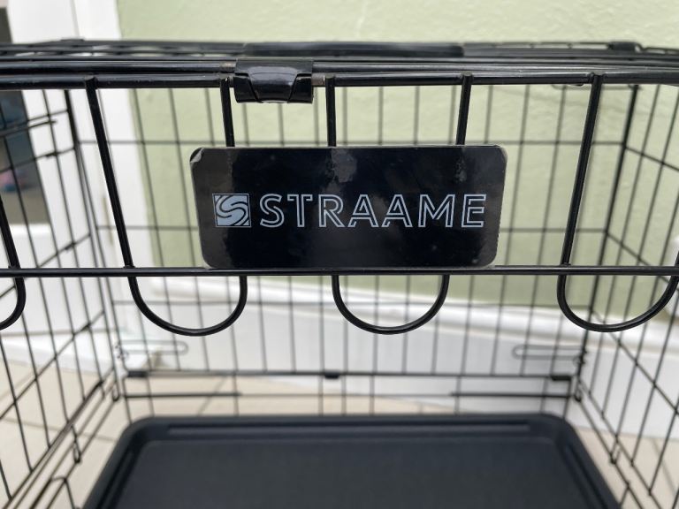 Straame folding dog cage