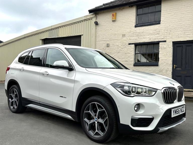 2016 66 BMW X1 2.0 20i xLine Auto xDrive SUV Alpine White