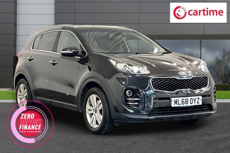 2018 68 KIA SPORTAGE 1.7 CRDI 2 SUV 5DR DIESEL MANUAL EURO 6 (S/S) (114 BHP) REV