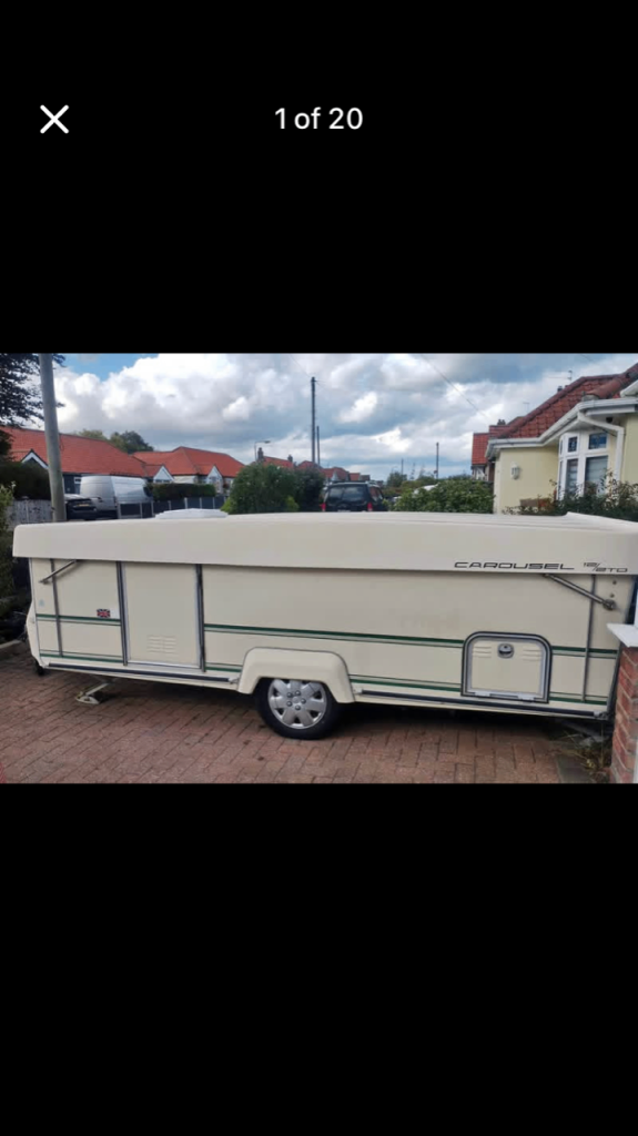 Coburg Carousel folding caravan