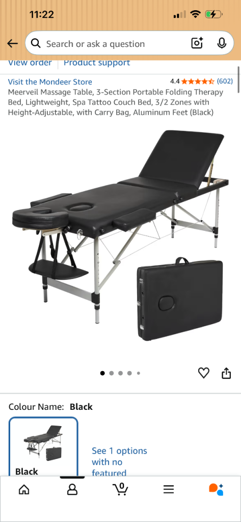 Massage bed 