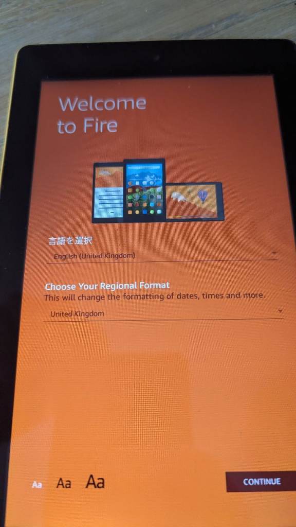 Kindle fire HD