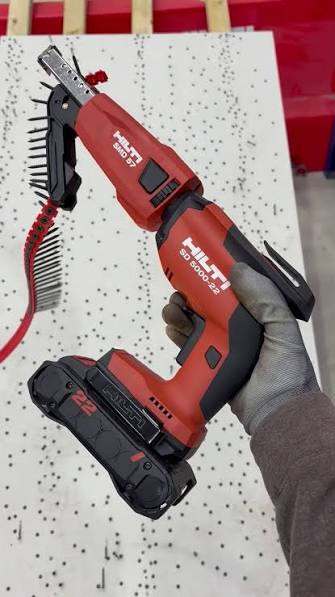 Hilti collated and hammer drill