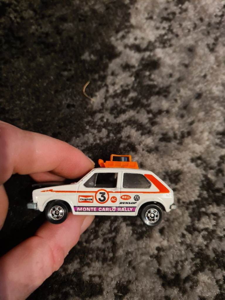 Hot Wheels 'Monte Carlo Rally' VW Golf Mk1